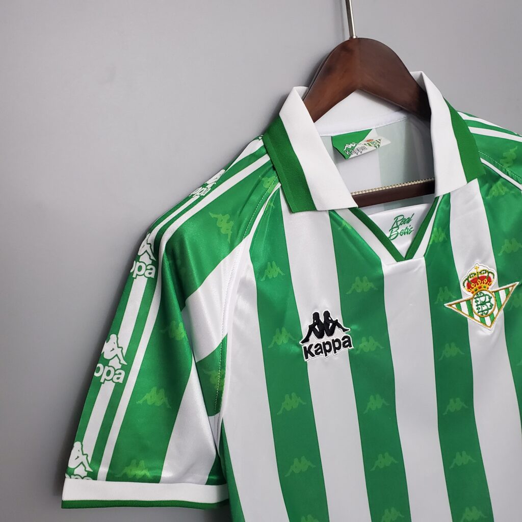 The Retro Kit Real Betis No Sponsor Home Kit