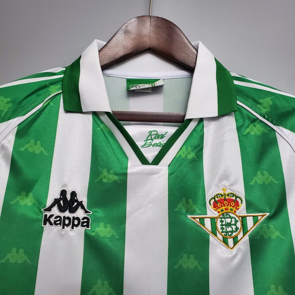 The Retro Kit Real Betis No Sponsor Home Kit