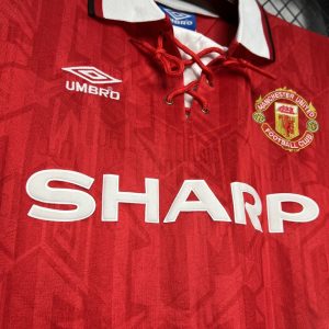 Manchester United 1992/1994 home kit retro football shirt