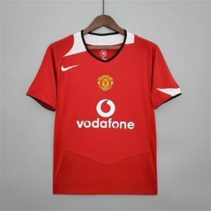 Manchester United 2004/2006 Home Kit - Short Sleeves