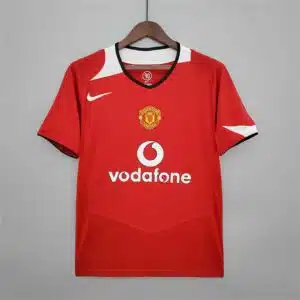 Manchester United 2004/2006 Home Kit - Short Sleeves