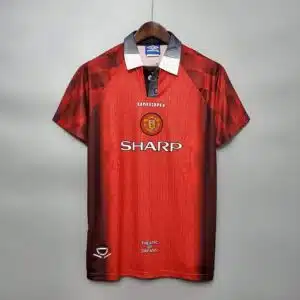 Manchester United 1996/1997 Home Kit - Short Sleeves