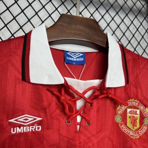 Manchester United 1992/1994 home kit retro football shirt