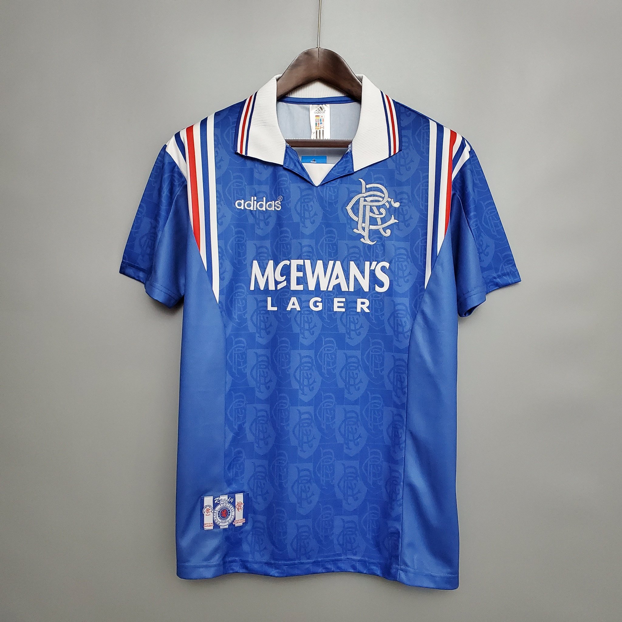 1996-97 Rangers Home Shirt - 9/10 - (XL)