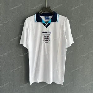 England 1996 Home Kit - Short Sleeves