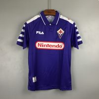 ACF Fiorentina 1998/1999 Home Kit - Short sleeve