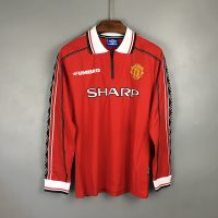 Manchester United 1998/2000 Home Kit - Long Sleeve
