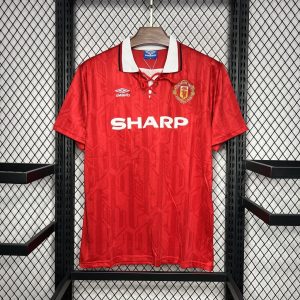 Manchester United 1992/1994 home kit retro football shirt