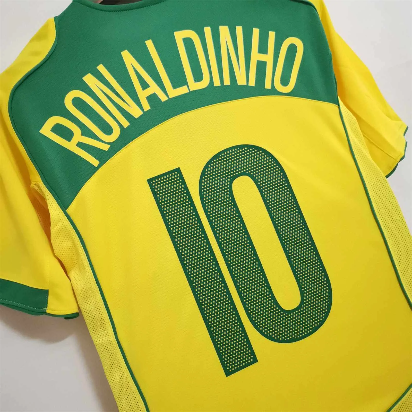 ウェア BRAZIL - 2004 (Home) Brazil Home 2004 Retro T-Shirt – Sport4all