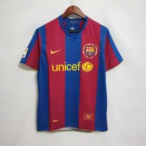 FC Barcelona 2007/2008 Home Kit - Short Sleeves