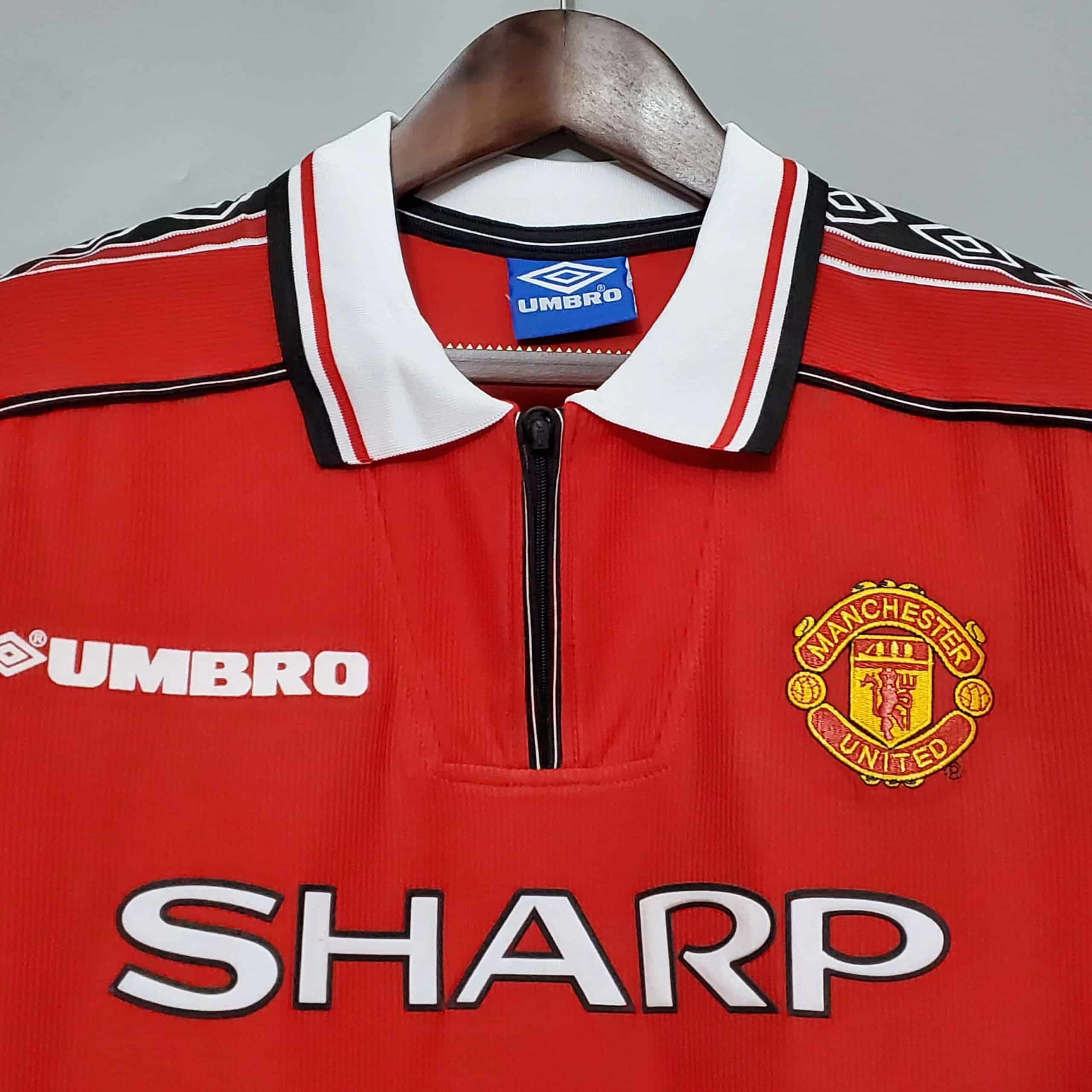 The Retro Kits MANU 1998 2000 Home Kit