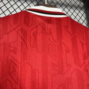 Manchester United 1992/1994 home kit retro football shirt