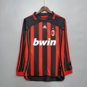 AC Milan 2006/2007 Home Kit - Long sleeve