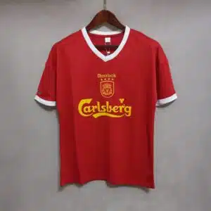 Liverpool FC 2001/2002 Champions League Home Kit