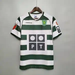 Sporting CP 2002/2003 Home Kit - Short Sleeve