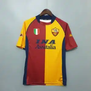AS Roma 2001/2002 Champions League Home Kit