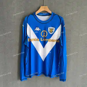 Brescia Calcio 2003/2004 Home Kit - Long Sleeves