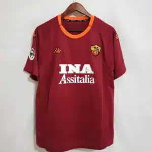 AS Roma 2000/2001 Home Kit