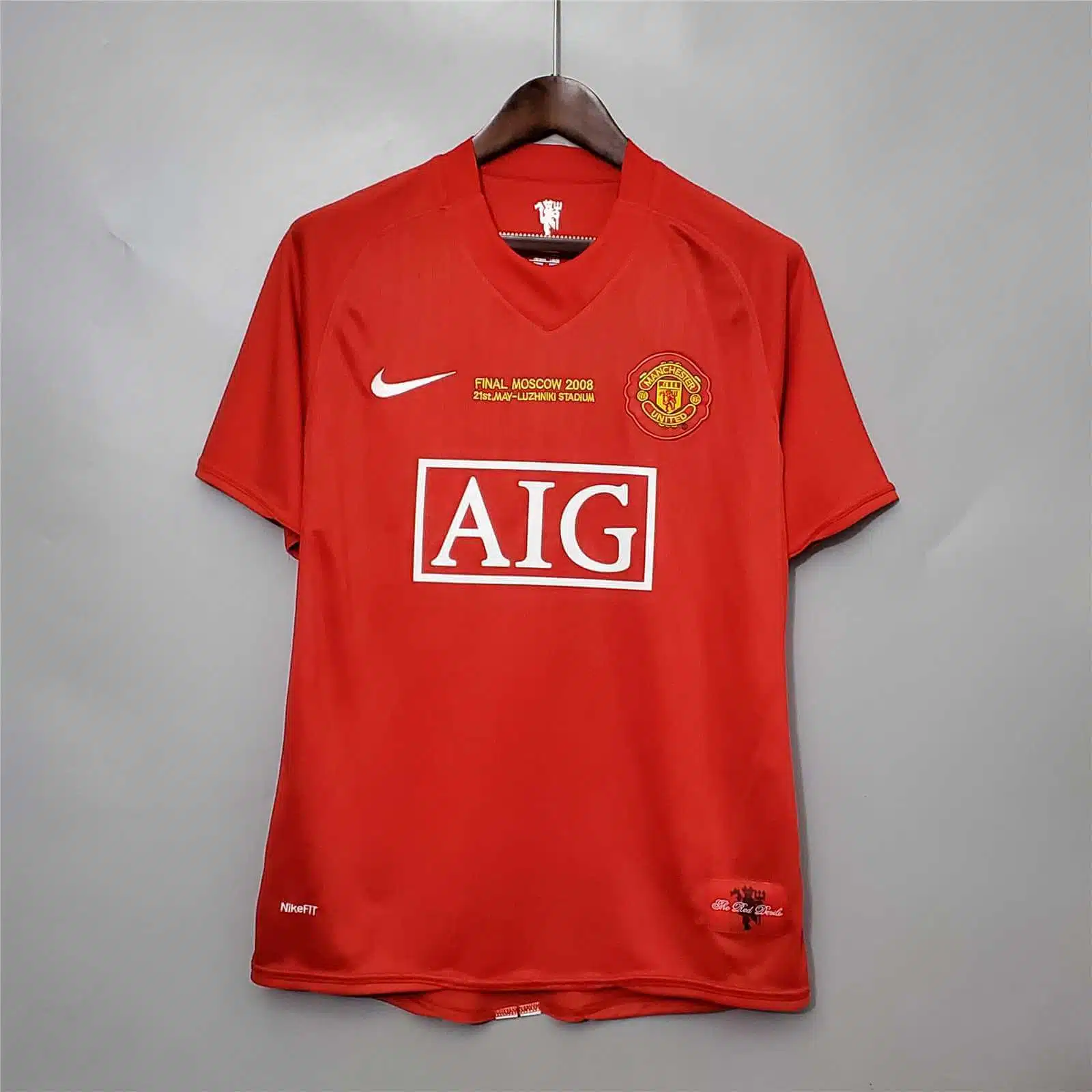 2007-09 マンチェスター・U 【Mサイズ】ホーム MANCHESTER UNITED 2007 2009 Home Football Shirt Soccer