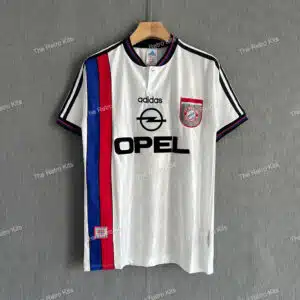Bayern Munich 1995/96 away white kit