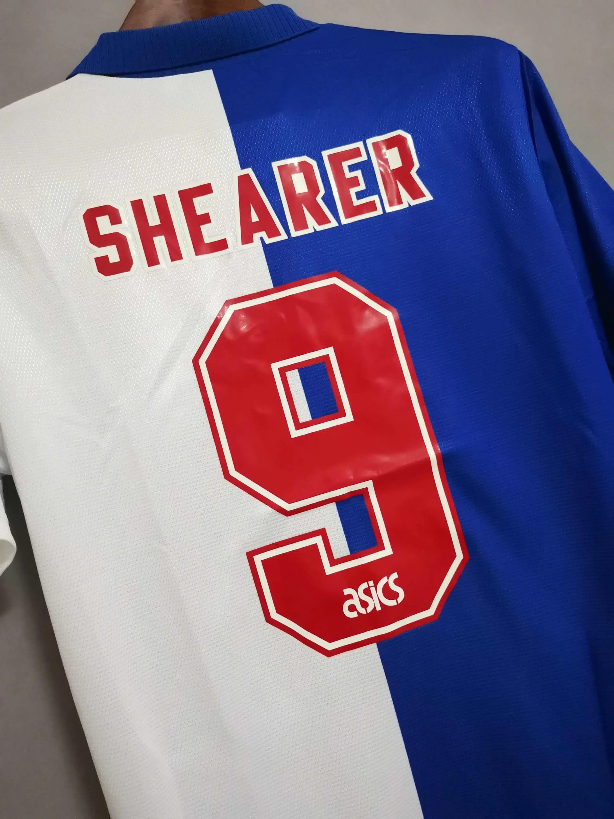Blackburn Rovers F.C. シャツ 1995 VINTAGE FC BLACKBURN ROVERS 1995 1996 AWAY FOOTBALL JERSEY