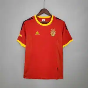 Spain 2002 home Red Kit