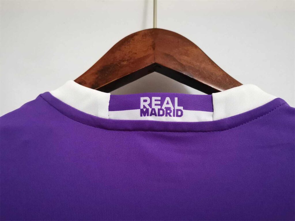 The Retro Kit | Real Madrid 2016/2017 Away Purple Kit - Long Sleeves