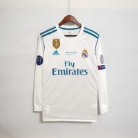 Real Madrid 2017/2018 Home Kit - long sleeves