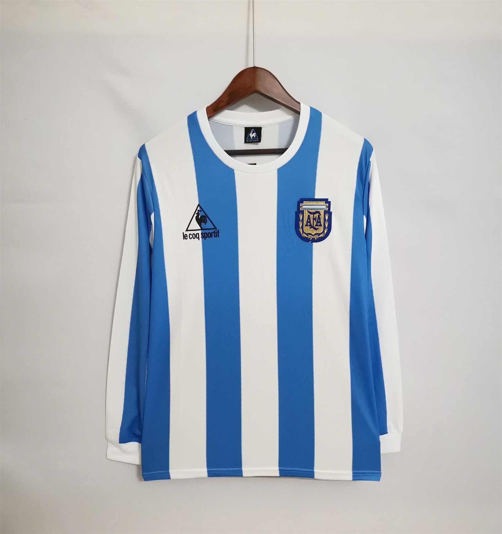 The Retro Kits | Argentina 1986 Home Kit – Long Sleeves