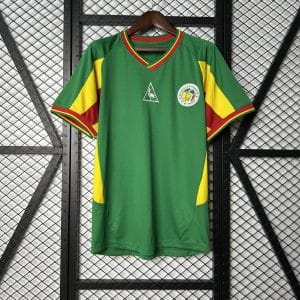 Senegal 2002 Away Green Kit
