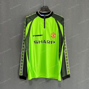 Manchester United 1998/1999 Goalkeeper Kit - Long Sleeve