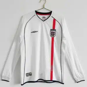 England 2002 Home Kit - Long Sleeves