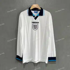 England 1996 Home Kit - Long Sleeves