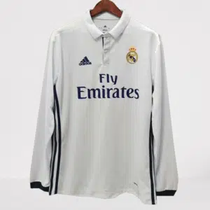 Real Madrid 2016/2017 Home kit - long sleeves