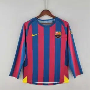 FC Barcelona 2005/2006 Home Kit - Long Sleeves
