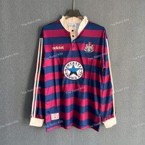 Newcastle United 1995/1996 Away Kit - Long sleeve