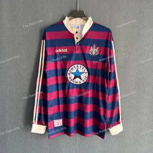 Newcastle United 1995/1996 Away Kit - Long sleeve