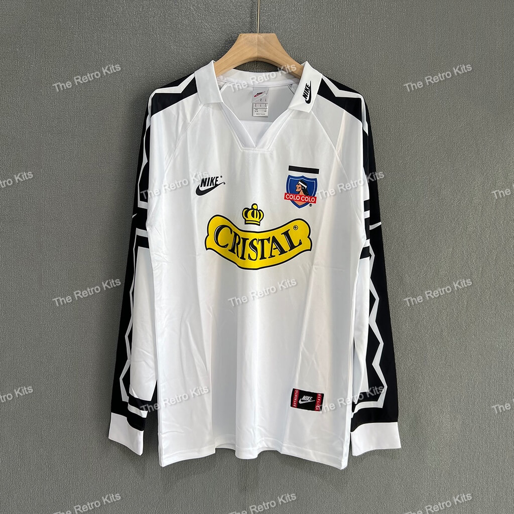 The Retro Kits | Colo-Colo 1995 Home kit - Long sleeve
