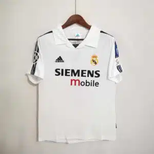 Real Madrid 2002/2003 Home Kit - with sponsor -