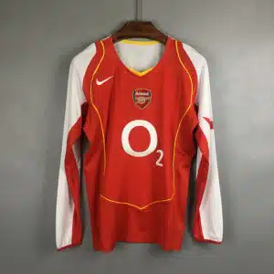Arsenal FC 2004/2005 Home Kit - Long Sleeve