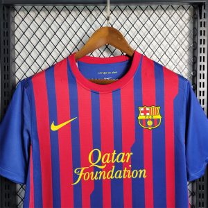 FC Barcelona 2011/2012 home kit retro blaugrana football shirt