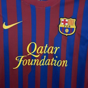 FC Barcelona 2011/2012 home kit long sleeve retro football shirt