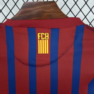 FC Barcelona 2011/2012 home kit long sleeve retro football shirt
