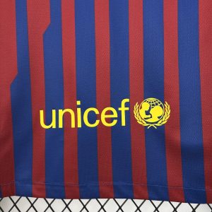 FC Barcelona 2011/2012 home kit long sleeve retro football shirt