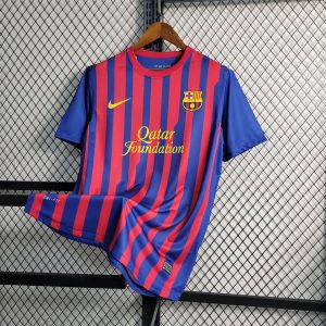FC Barcelona 2011/2012 home kit retro blaugrana football shirt