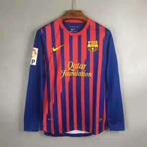 FC Barcelona 2011/2012 Home Kit - Long Sleeves