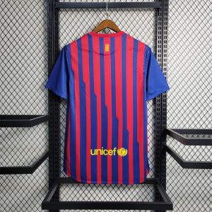 FC Barcelona 2011/2012 home kit retro blaugrana football shirt