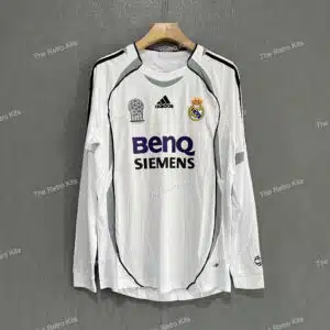 Real Madrid 2006/2007 Home kit - long sleeves