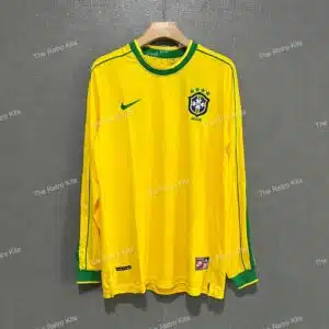 Brazil 1998 Home Kit - Long Sleeve