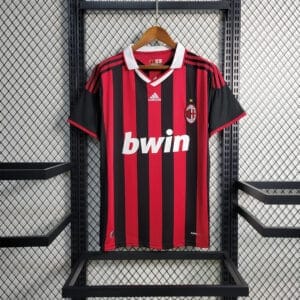AC Milan 2009/2010 Home Kit - Short Sleeves
